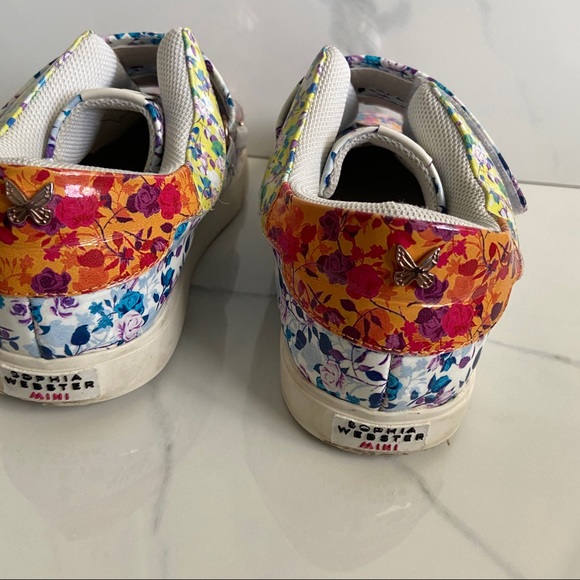 Sophia Webster Floral Sneakers - Picture 6 of 9